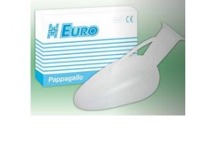 Pappagallo uomo in polipropilene - urinale maschile graduato per uso sanitario