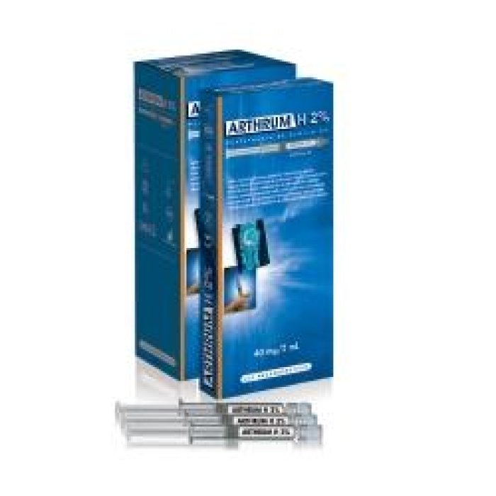 Arthrum H 2% 3 siringhe 2 ml - acido ialuronico intra-articolare per ginocchio artrosico Arthrum H 2% 3 siringhe 2 ml - acido ialuronico intra-articolare per ginocchio artrosico