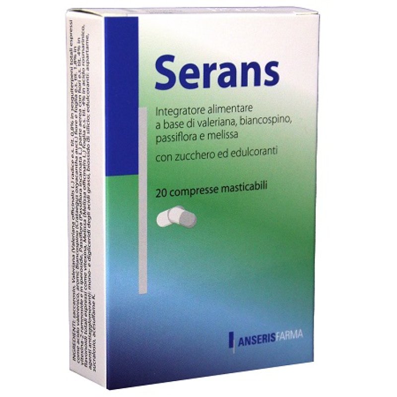 Anseris Farma Serans Distensivo 20 Compresse Anseris Farma Serans Distensivo 20 Compresse