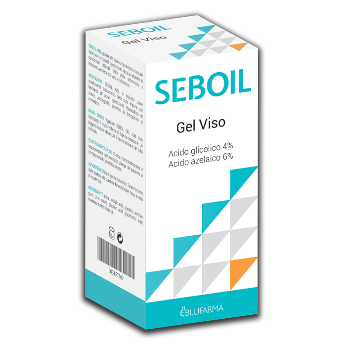 AIDE Seboil Gel viso 50 millilitri trattamento purificante per pelle grassa e impura