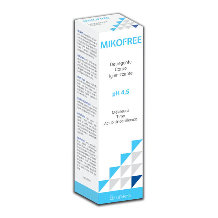 Micofree Detergente Dermatologico per Pelle a Tendenza Micotica Flacone 300 Millilitri
