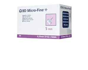 BD MICROFINE AGO G31 5MM 100PZ