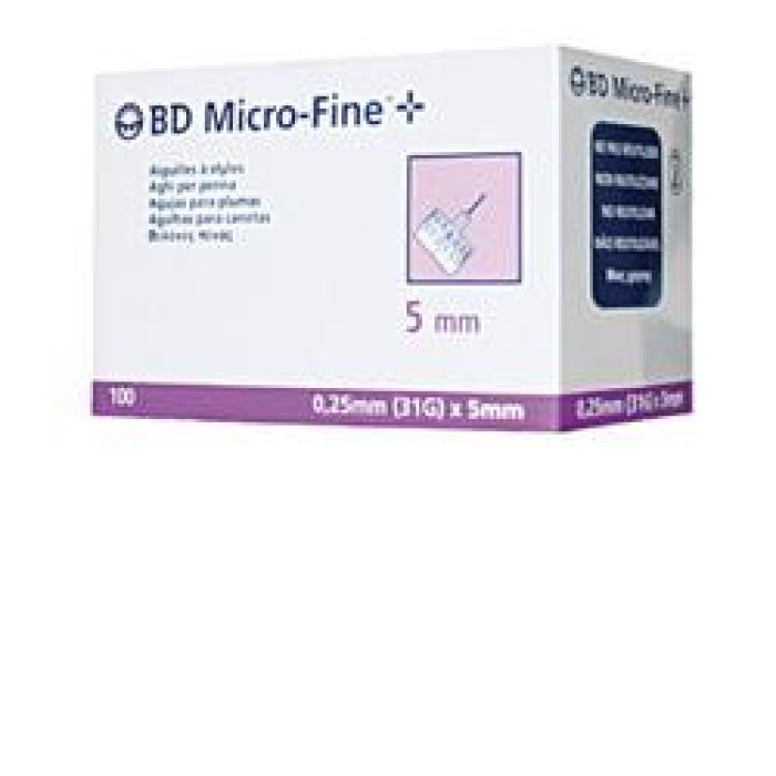 Bb Farma Ago Per Penna Da Insulina Bd Microfine 31 Gauge 5 Mm 100 Pezzi