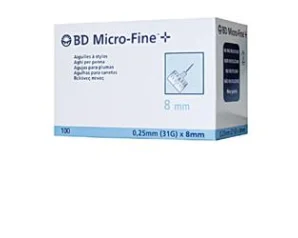 BD MICROFINE AGO G31 8MM 100PZ
