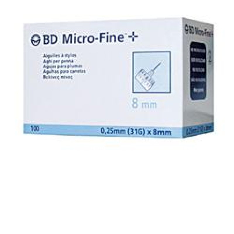 Bb Farma Ago Per Penna Da Insulina Bd Microfine 31 Gauge 8 Mm 100 Pezzi Bb Farma Ago Per Penna Da Insulina Bd Microfine 31 Gauge 8 Mm 100 Pezzi