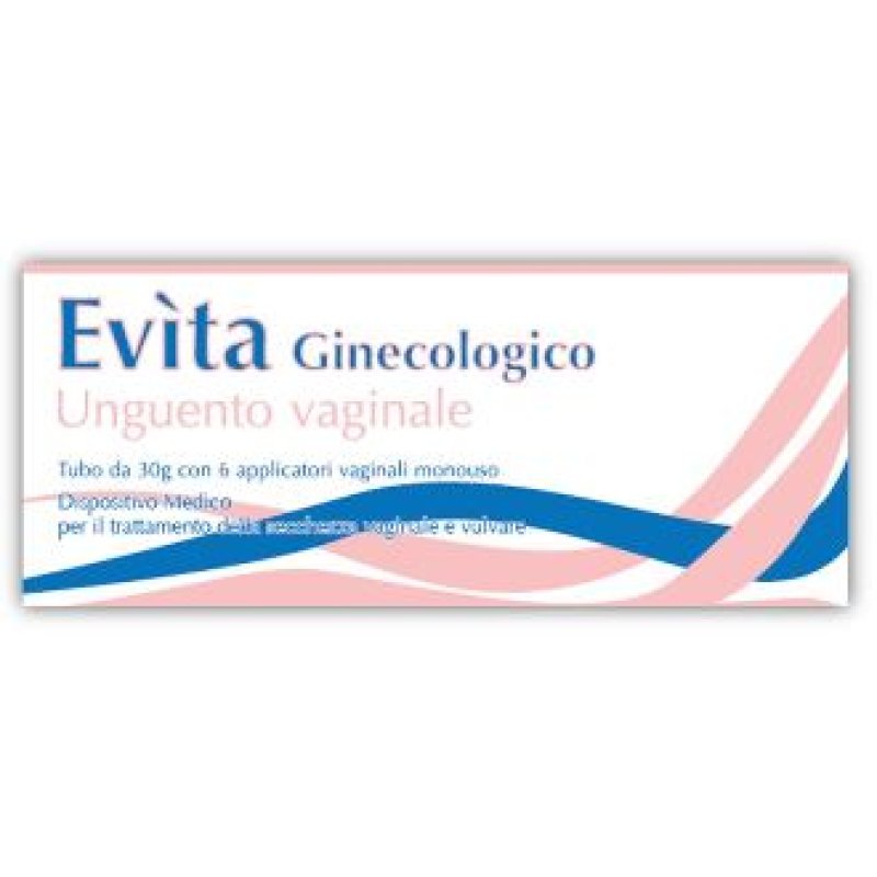 EVITA Ginecologico Unguento Vaginale 6 Applicatori 30 g EVITA Ginecologico Unguento Vaginale 6 Applicatori 30 g