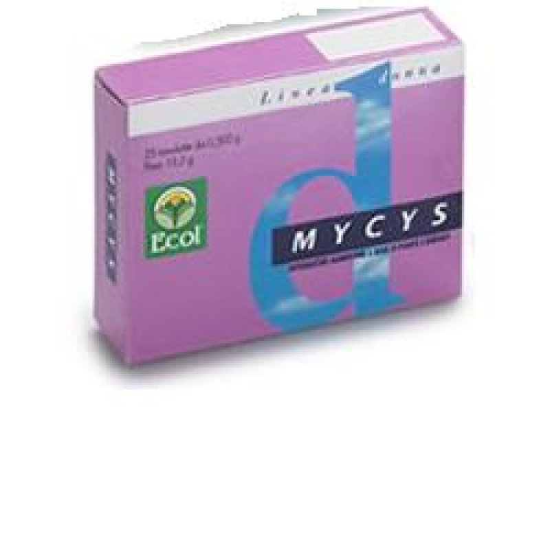 Ecol Mycys Integratore Alimentare per le Vie Urinarie 25 tavolette Ecol Mycys Integratore Alimentare per le Vie Urinarie 25 tavolette