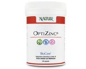 OPTIZINC 60CPS VEGETALI 379MG