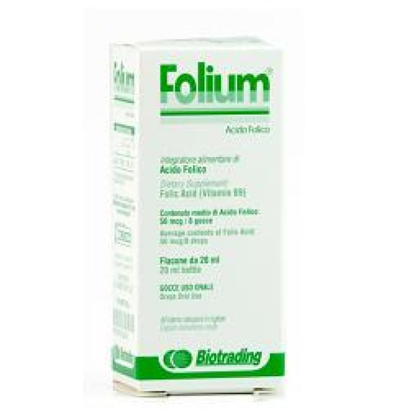 Biotrading Folium Gocce Integratore Alimentare 20 ml