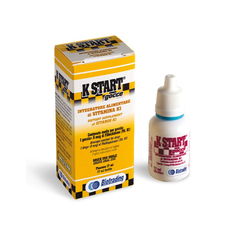 Biotrading K Start 5 Gocce Integratore Alimentare Flacone da 17 ml