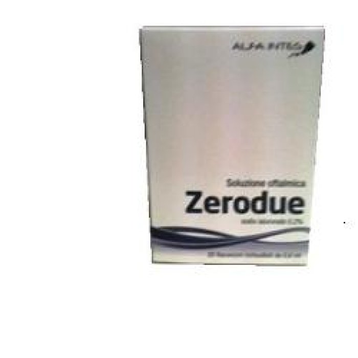 Zerodue Soluzione Oftalmica 20 Flaconcini Monodose 0,6 Ml Zerodue Soluzione Oftalmica 20 Flaconcini Monodose 0,6 Ml