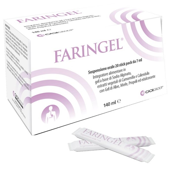 Faringel Stick Pack 20 Bustine – Dispositivo Medico Orale per Reflusso Gastroesofageo e Bruciore di Stomaco Faringel Stick Pack 20 Bustine – Dispositivo Medico Orale per Reflusso Gastroesofageo e Bruciore di Stomaco