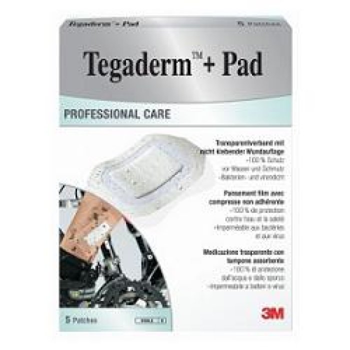 3m Italia Cerotto Tegaderm Pad 9x10cm 5pezzi