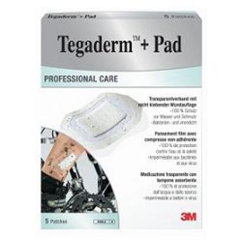 3M Tegaderm+ Pad Medicazione Trasparente Assorbente 9 x 15cm 5 medicazioni 3M Tegaderm+ Pad Medicazione Trasparente Assorbente 9 x 15cm 5 medicazioni