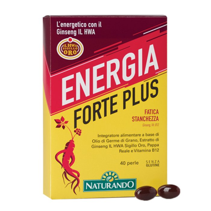 Energia Forte Plus 40 perle integratore tonico energizzante
