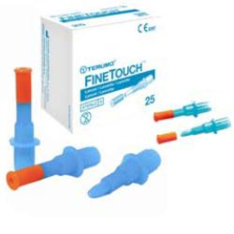 Terumo Finetouch Lancette Pungidito G23 25 Lancette