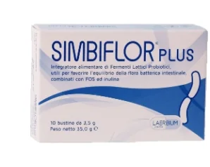 Laerbium Pharma Simbiflor Plus Polvere 10 Bustine
