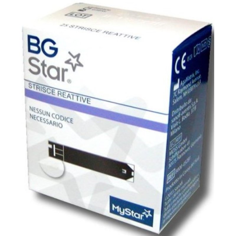Sanofi Aventis  Controllo Glicemia BGStar 50 Strisce Reattive