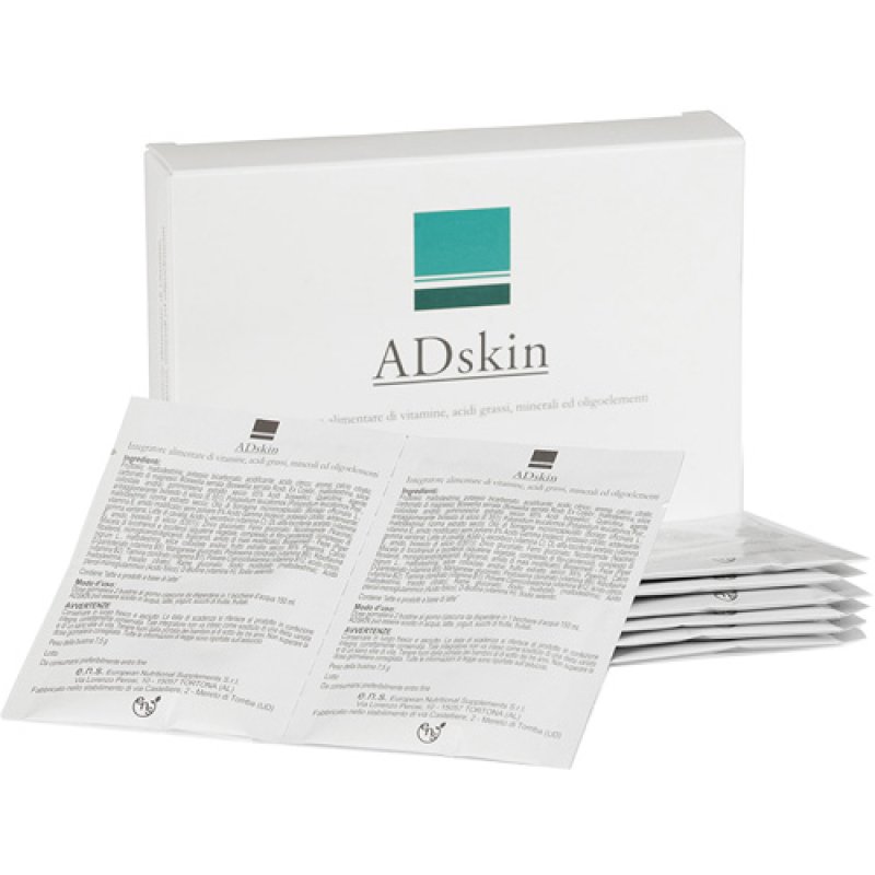 Adskin 14 bustine integratore per il benessere della pelle Adskin 14 bustine integratore per il benessere della pelle