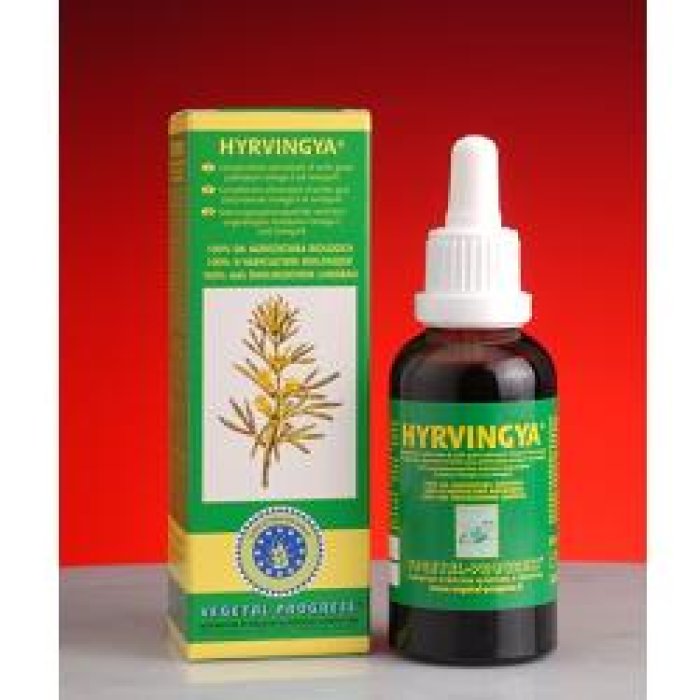 Hyrvingya Bio 50 ml gocce - integratore bio a base di estratti vegetali