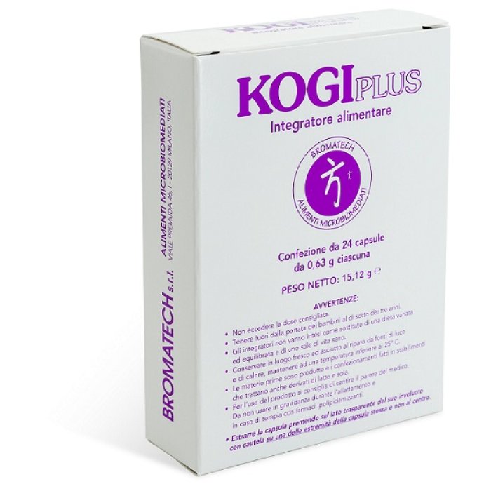 Bromatech Kogi Plus Integratore Alimentare   Colesterolo 24 Capsule