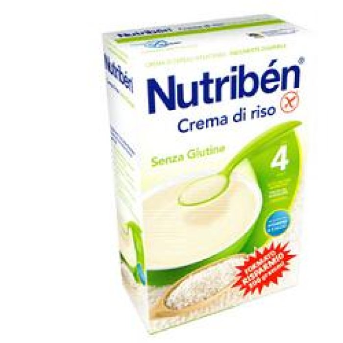 Nutriben Crema di Riso 300 g – Crema di Riso Istantanea per Neonati e Prima Infanzia