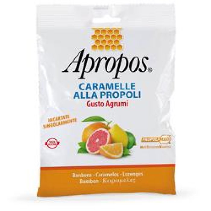 Apropos Caramelle alla Propoli Gusto Agrumi Protezione Inverno Apropos Caramelle alla Propoli Gusto Agrumi Protezione Inverno