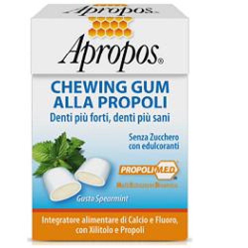 APROPOS CHEWINGUM PROPOLI 25G APROPOS CHEWINGUM PROPOLI 25G