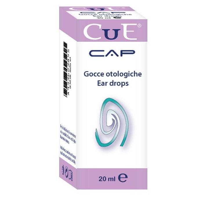 D.m.g. Italia Cue Cap Gocce Otologiche 20 ml D.m.g. Italia Cue Cap Gocce Otologiche 20 ml