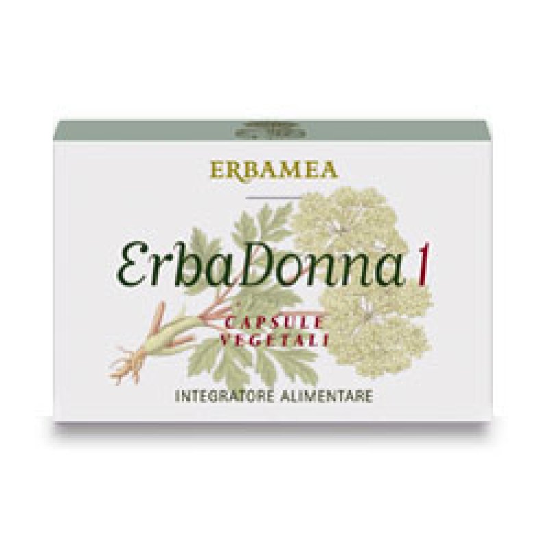 Erbamea Erbadonna Capsule Vegetali 20 pezzi &ndash; Integratore Naturale per il Benessere Femminile