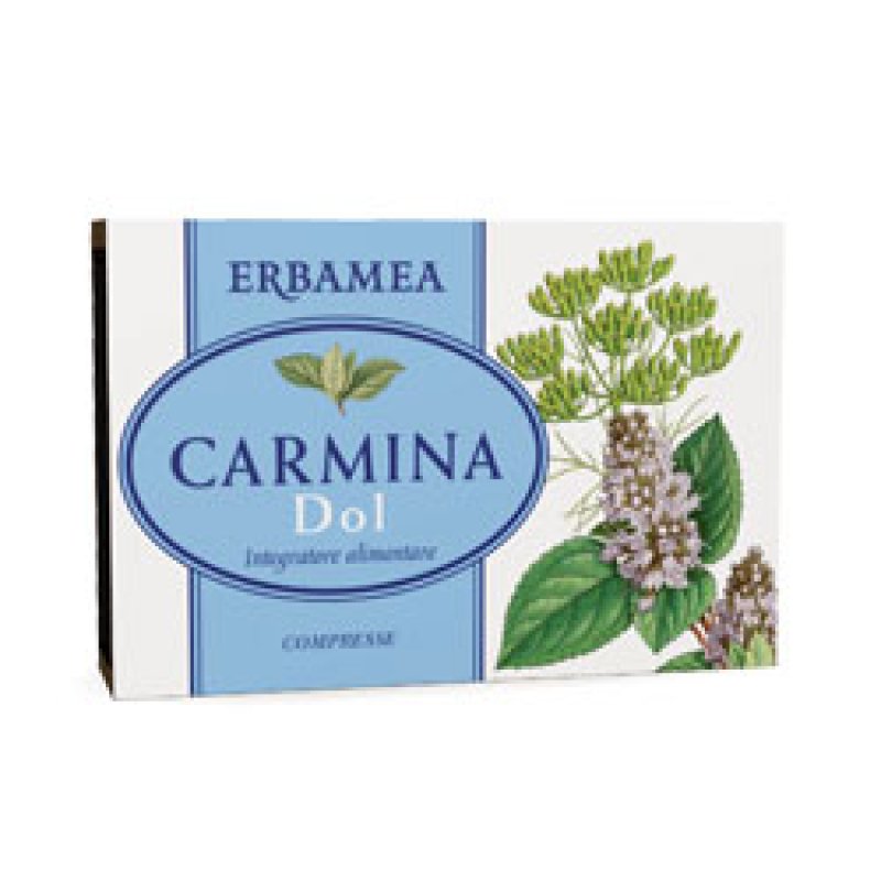 Carmina Dol Integratore Alimentare 30 Compresse per Benessere Gastrointestinale e Riduzione dei Dolori Addominali
