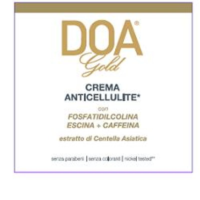 Doafarm Group Doa Gold Crema Anticellulite 200 Ml Doafarm Group Doa Gold Crema Anticellulite 200 Ml