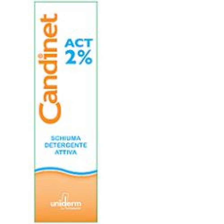 Uniderm Candinet Act 2% Schiuma detergente 150 ml