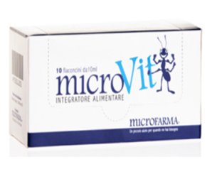 Microfarma Microvit 10 Flaconcini Da 10 Ml