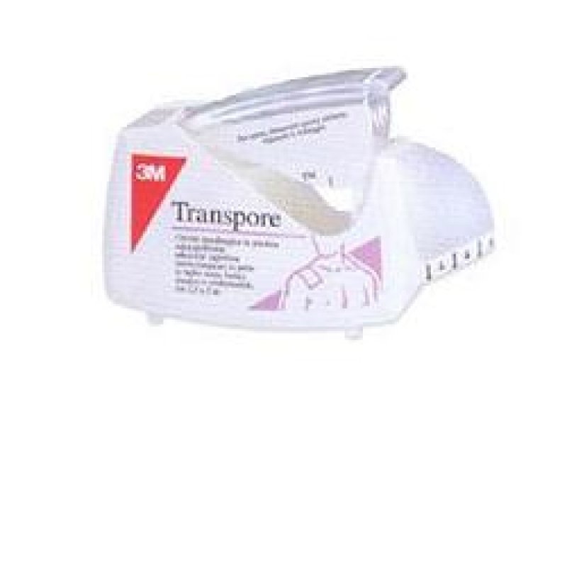 Cerotto In Rocchetto Transpore Cm 2,5 X 5 Mt Dispenser 1 Pezzo Cerotto In Rocchetto Transpore Cm 2,5 X 5 Mt Dispenser 1 Pezzo