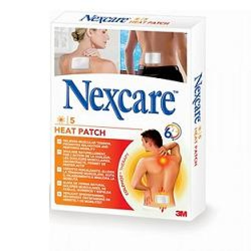 3M Nexcare - Heat Patch Cerotto Riscaldante Collo Spalla Schiena 5 cerotti 3M Nexcare - Heat Patch Cerotto Riscaldante Collo Spalla Schiena 5 cerotti