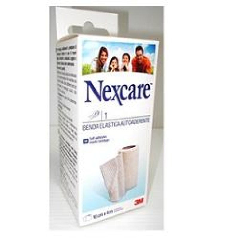 Benda Elastica Autoadesiva Nexcare Cm8x4mt Benda Elastica Autoadesiva Nexcare Cm8x4mt