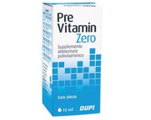 Dupi Italia  Vitamine e Minerali Pre-vitamin Zero Integratore Gocce 10 ml