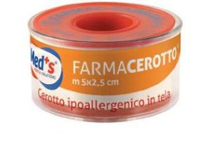 MEDS Cerotto Tela cm5x1,25Bian