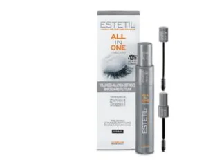 Estetil  All in One Mascara Rinforzante Allungante Definizione Colore Nero
