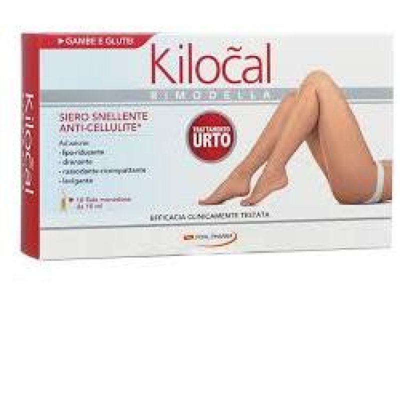 Kilocal Rimodella snellente anticellultie Siero Urto 10 fiale - Pool Pharma Kilocal Rimodella snellente anticellultie Siero Urto 10 fiale - Pool Pharma