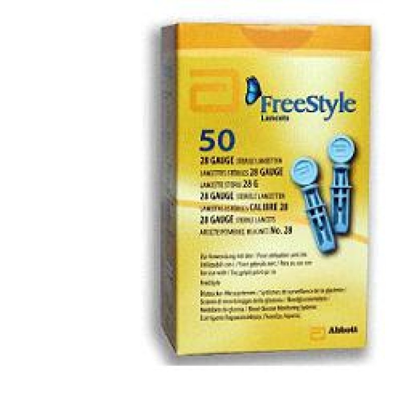 Abbott Freestyle Controllo Glicemia 50 Lancette Pungidito Abbott Freestyle Controllo Glicemia 50 Lancette Pungidito