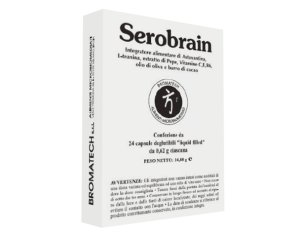 Serobrain 24 capsule integratore per concentrazione, memoria e umore - Bromatech