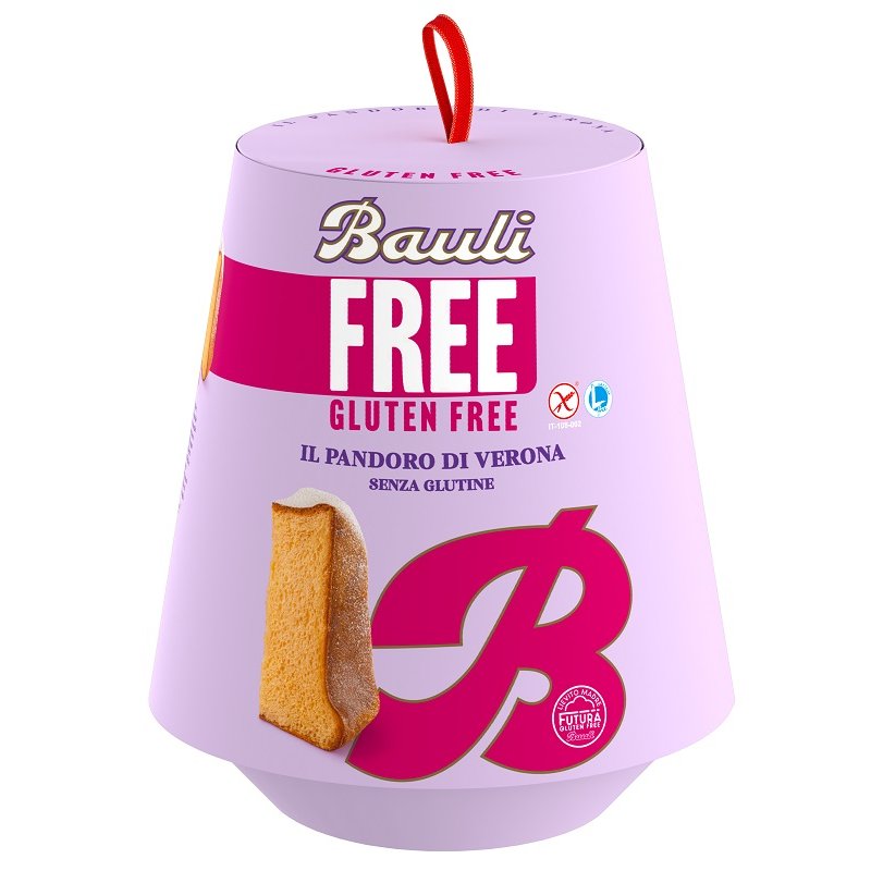 Pandoro Bauli: Il Pandoro Senza Glutine e Senza Lattosio 500 gr Pandoro Bauli: Il Pandoro Senza Glutine e Senza Lattosio 500 gr