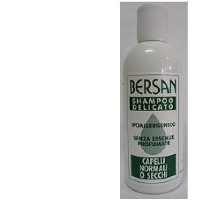 Bersan Shampoo Delicato 250 ml &ndash; Shampoo per Capelli Sensibili e Cute Delicata