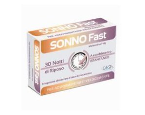 Desa Pharma Sonno Fast Melatonina Integratore Alimentare 30 Compresse
