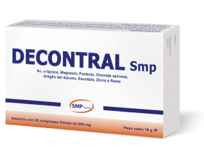 SMP Pharma Decontral Integratore Alimentare 20 Compresse
