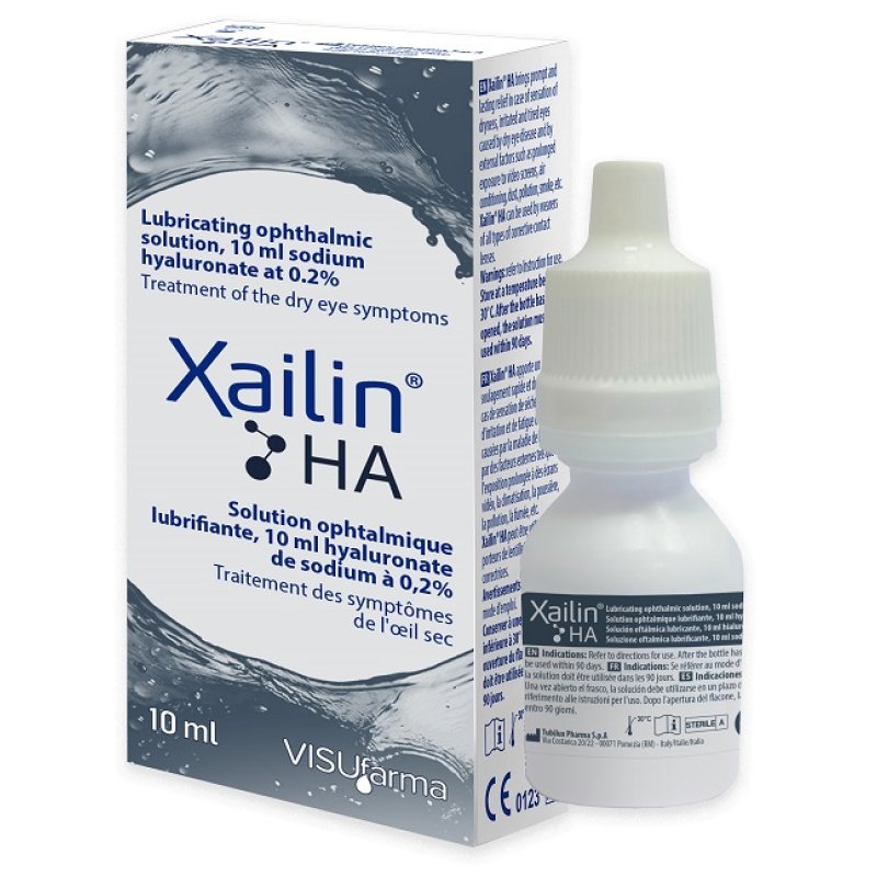 Nicox Xailin HA Gocce Oculari Dispositivo Medico 10 ml