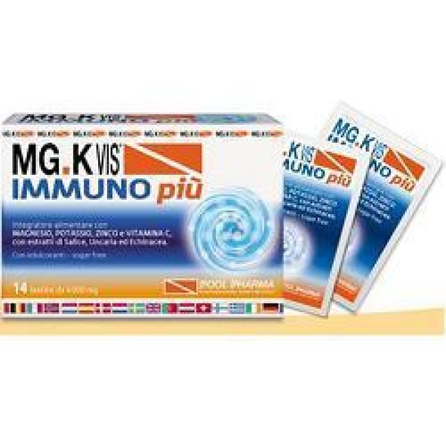 MGK VIS  Difese Immunitarie Immuno Più Integratore 14 Buste Arancia