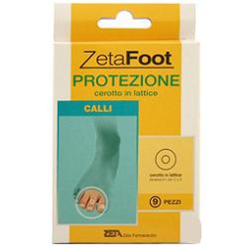 Zeta Farmaceutici Zetafooting Cerotto Calli 9 Pezzi Zeta Farmaceutici Zetafooting Cerotto Calli 9 Pezzi
